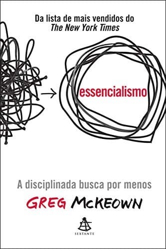 Essencialismo — Capa do livro recomendado