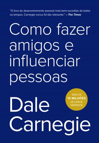 Como Fazer Amigos e Influenciar Pessoas — Capa do livro recomendado