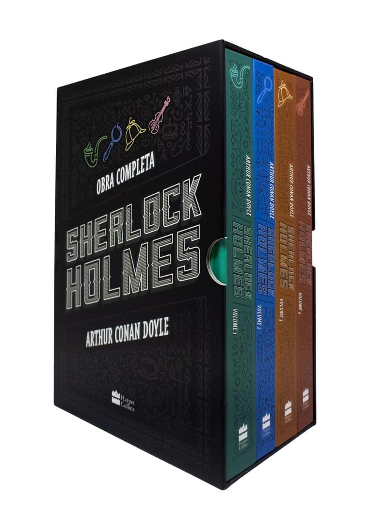 Sherlock Holmes — Capa do livro recomendado